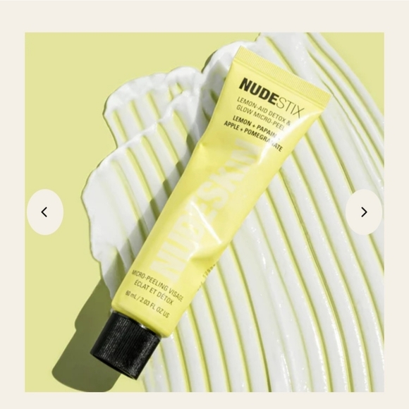NudeStix: Lemon-Aid Detox & Glow Micro Peel | Face Exfoliator - Picture 3 of 6